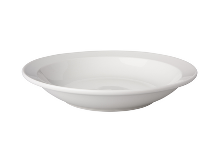 Mammoet Bord diep smalle rand Budgetline 21,5 cm Porselein Wit 