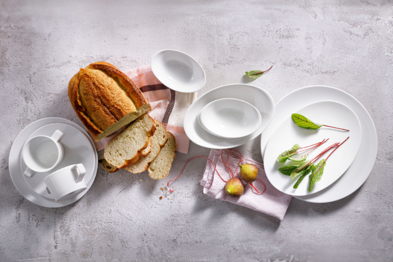 Palmer Bord coupe White Delight 32 см Porslein White 