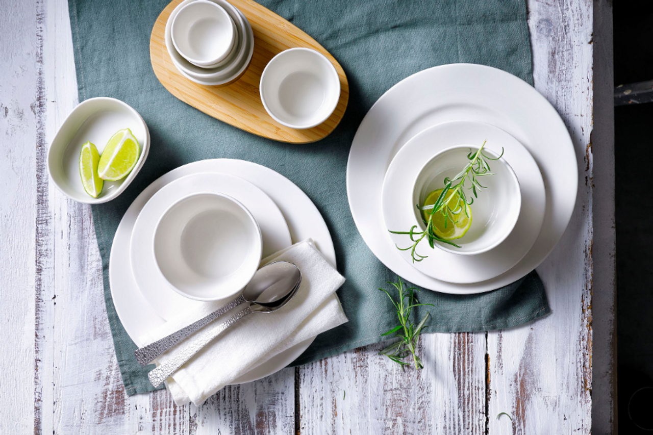 Тарілка Maastricht Porselein Lux 032 25,5 см Offwhite 