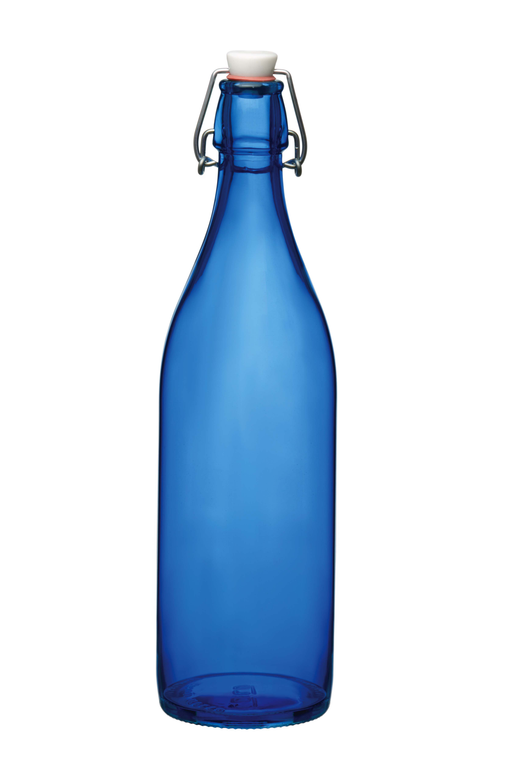 rocco-bormioli-fles-giara-1-l-glas-blauw-1-stuk_