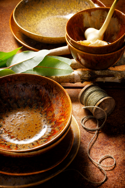 Palmer Schaal Forest Rustique 15 см 70 мл кераміки Bruin 