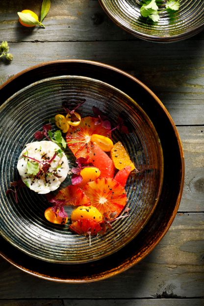 Palmer Board diep coupe Metallic 26 см Stoneware Bruin 