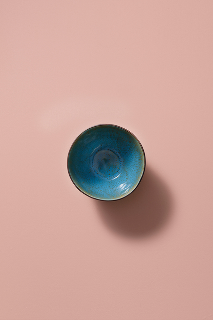 Миска Palmer Lotus 15 см 1 літр керамічного кольору бірюзового кольору 