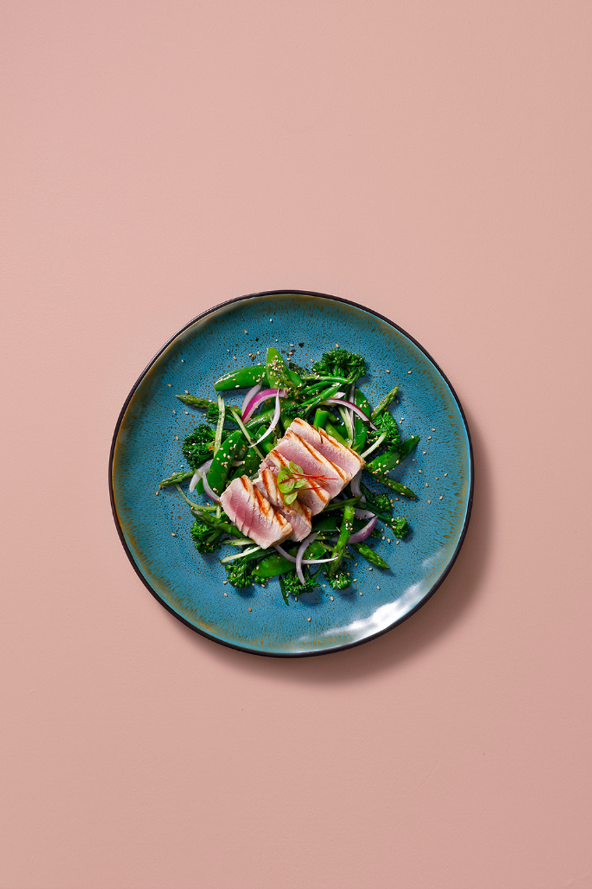 Palmer plate Lotus 27.5 cm Stoneware Turquoise