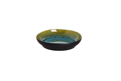 palmer-bord-diep-lotus-21-cm-turquoise-zwart-stoneware-1-stuk_