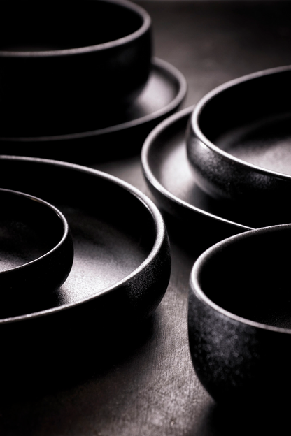 Maastricht Porselein Bord Universe 26 cm Zwart 