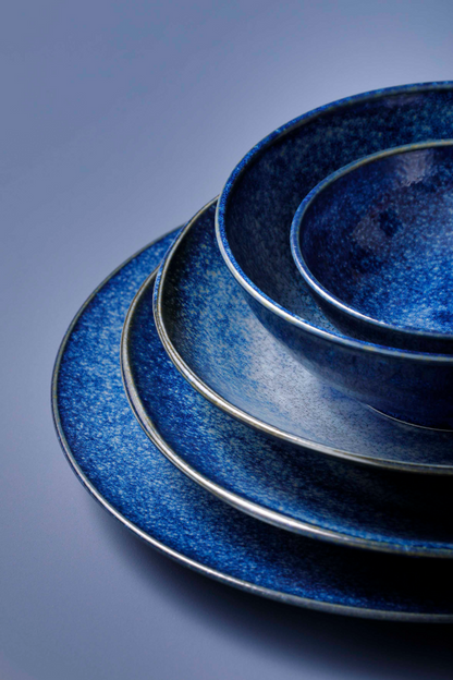 Palmer Bord Kiryu 25,5 см Porselein Blauw 