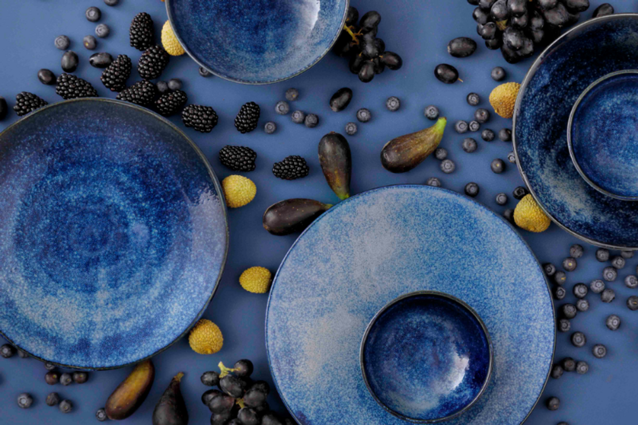 Palmer Bord Kiryu 27,5 cm Porselein Blauw 