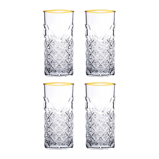 pasabahce-longdrink-timeless-29-5-cl-transparant-goud-4-stuks_