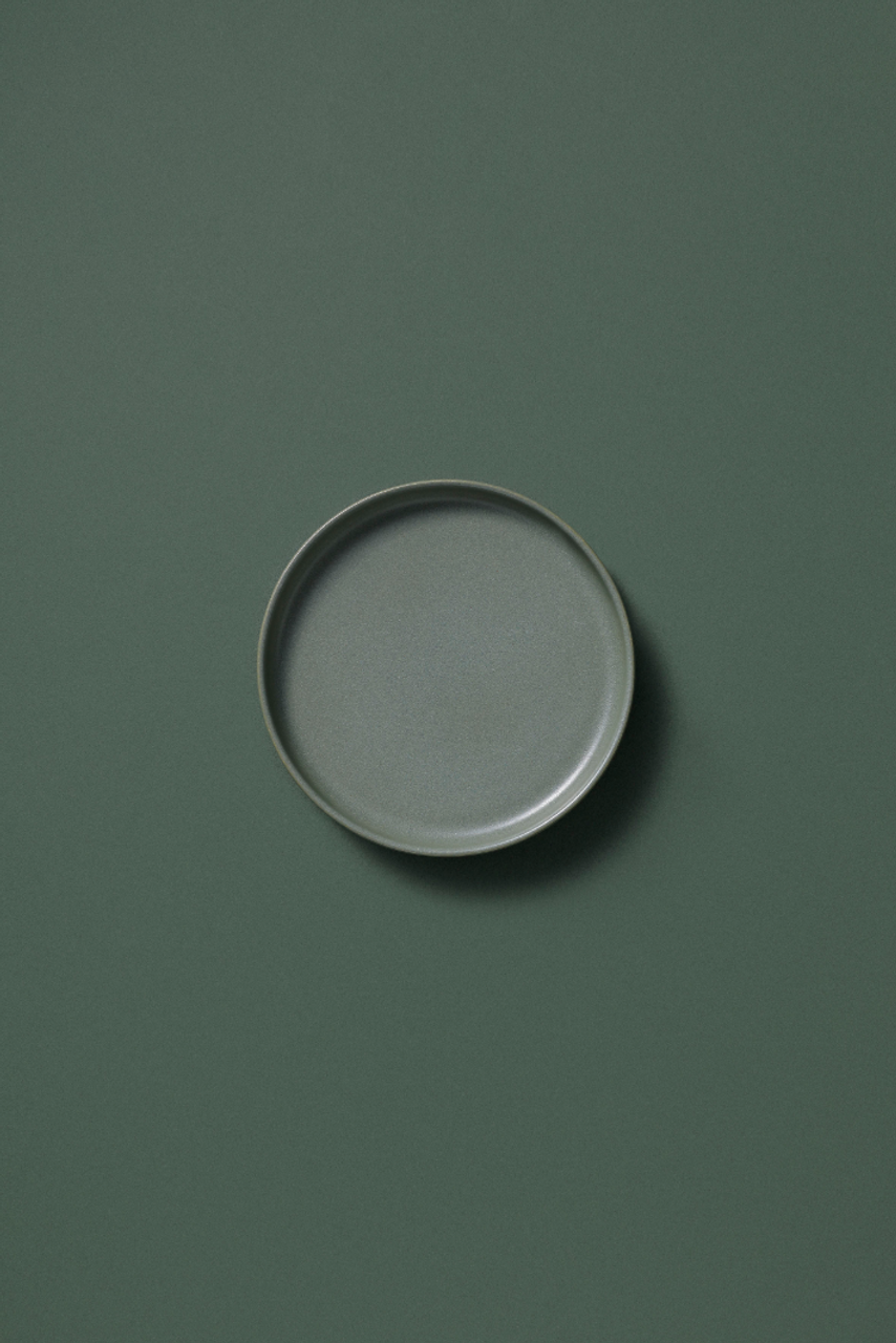 Тарілка Palmer Піщано-суглиниста 17 см Кераміка Зелена 