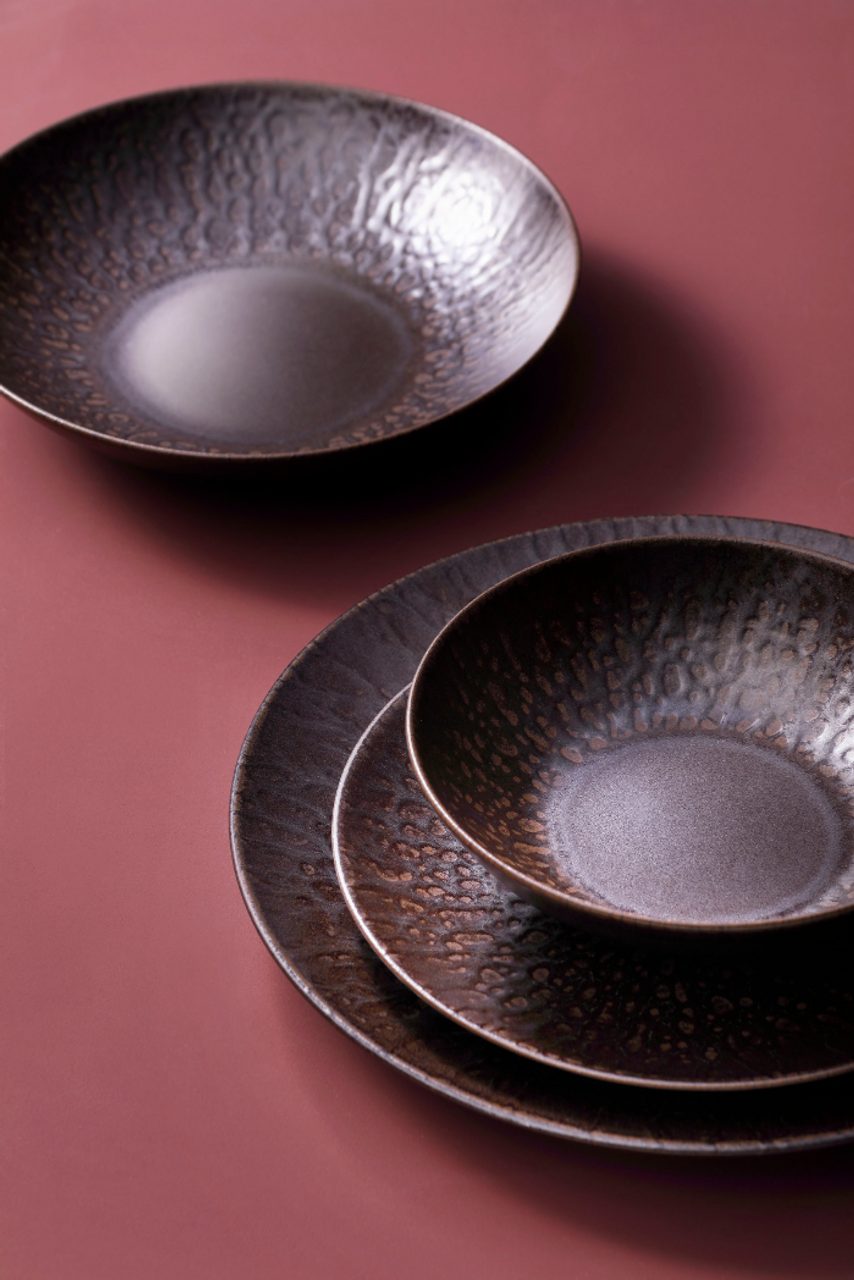 Palmer Bord Schaal Ruston 17 см Stoneware Bruin 