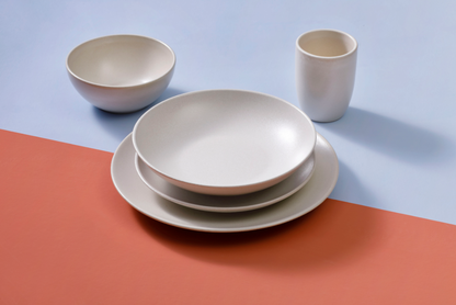 Mammoet Bord diep Spirit 21,5 см кераміка Wit 