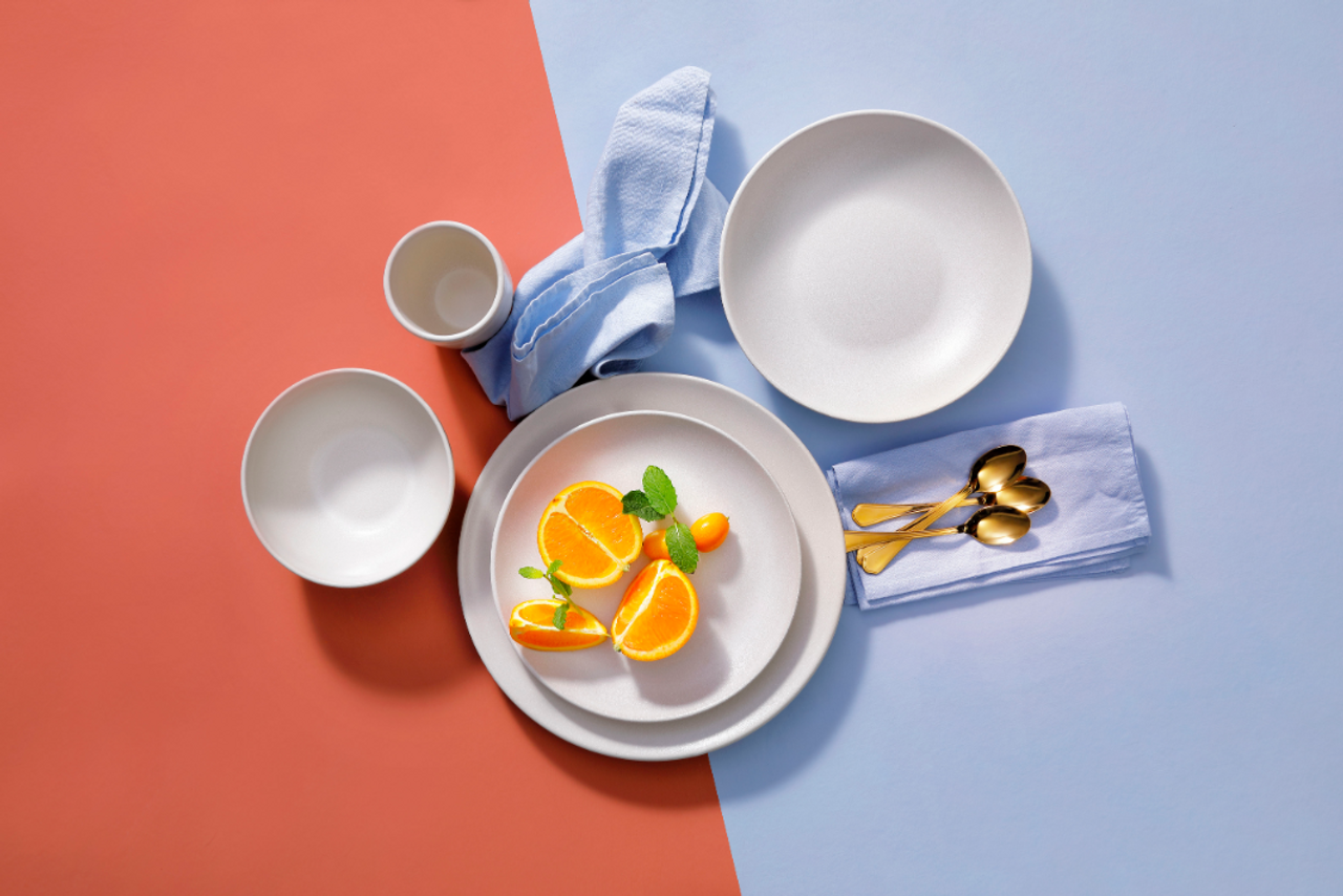 Mammoet Bord diep Spirit 21,5 см кераміка Wit 