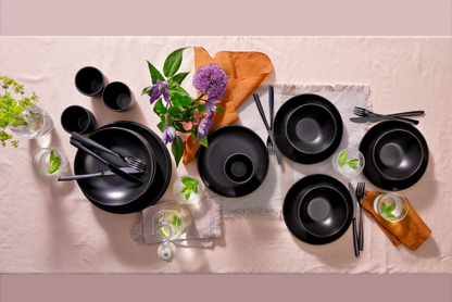 Mammoet Schaal Moon 15 см кераміка Zwart 