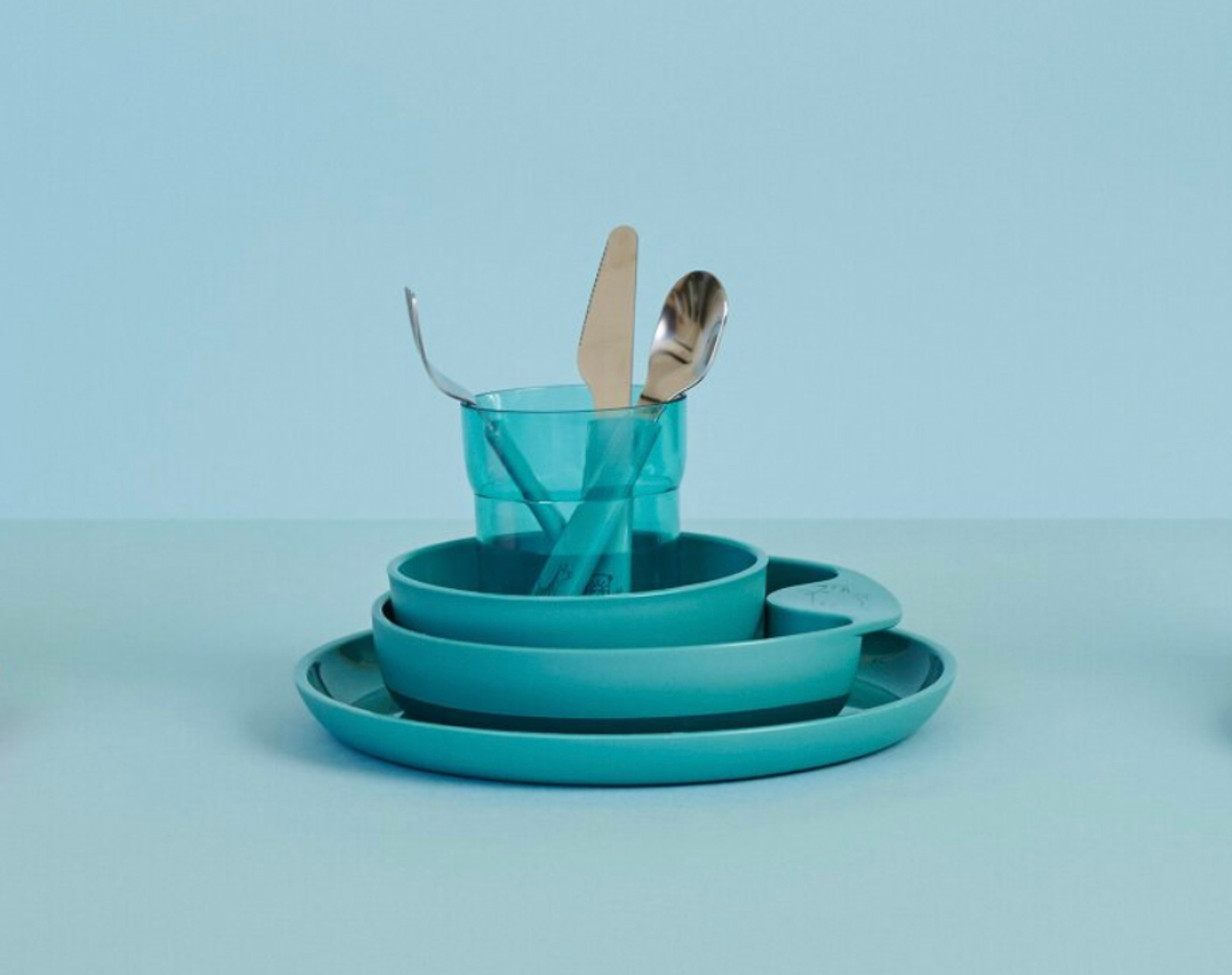 Миска Mepal Mio 12,7 см 30 мл поліпропілен бірюзового кольору 