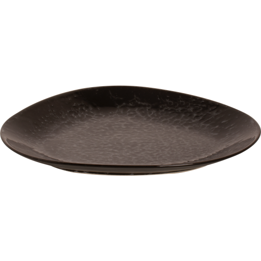 MAASTRICHT PLATE 30 OVAL BLACK TAHITI  11.75 inch SKU: MS-533787