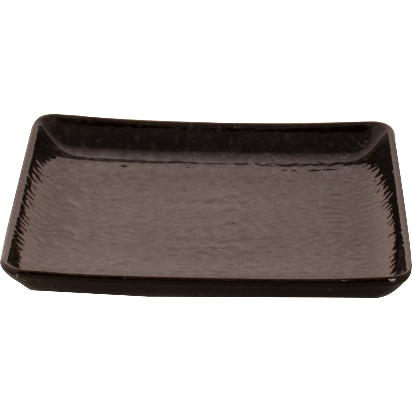 MAASTRICHT PLATE 19 SQUARE BLACK TAHITI  7.5 inch SKU: MS-533796