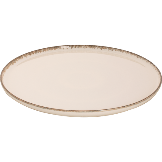 MAASTRICHT PLATE 28 CREAM AKOYA  11 inch SKU: MS-533797