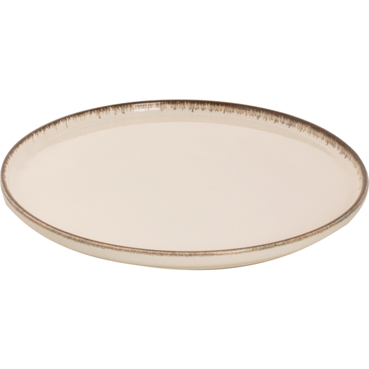 MAASTRICHT PLATE 20 CREAM AKOYA  8 inch SKU: MS-533798