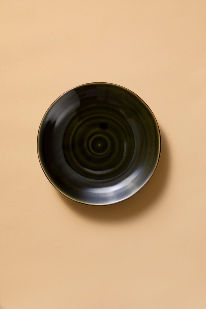 Palmer Bord Midori 23,5 см Porselein Groen 