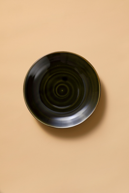 Palmer Bord Midori 23,5 см Porselein Groen 