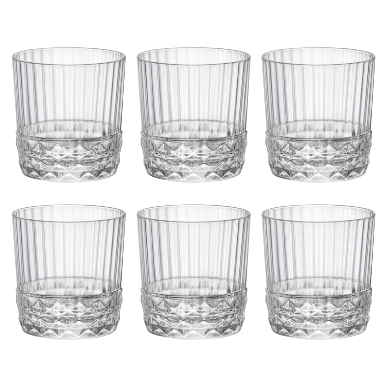 rocco-bormioli-tumbler-america20s-37-cl-transparant-6-stuks_