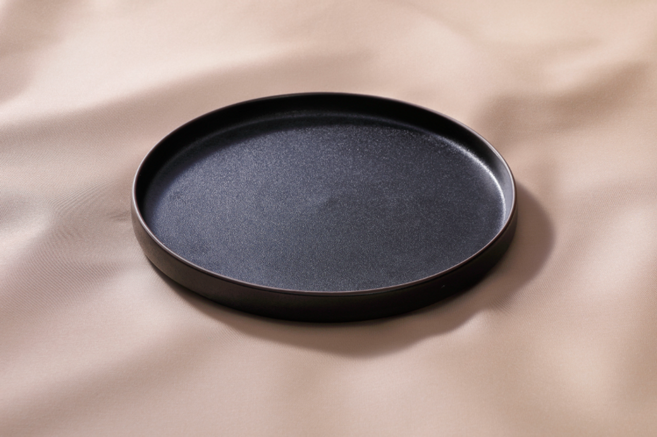 Maastricht Porselein Bord Cafe Noir 26 см Zwart 