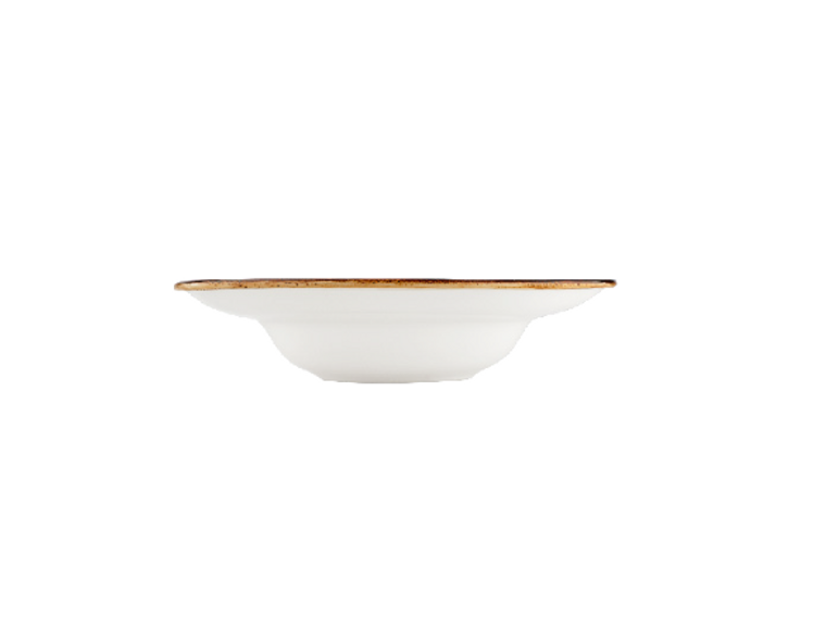 by-bone-bord-diep-helix-gleam-27-cm-creme-bruin-porselein_