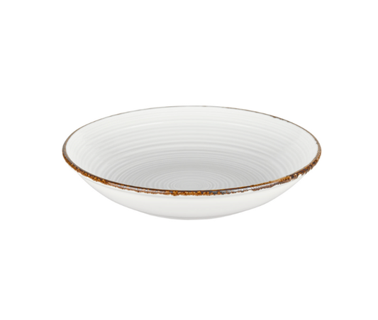 by-bone-bord-diep-helix-gleam-25-cm-creme-bruin-porselein_