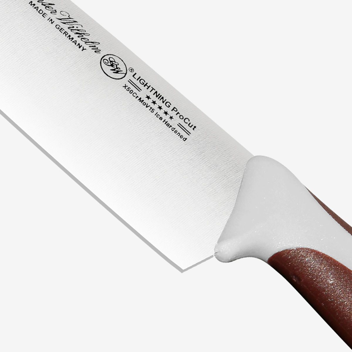 Gunter Wilhelm Thunder Chef Knife, 8 Inch | Brown and Grey ABS Handle SKU: 10-108-0108