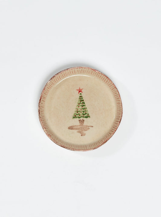 Zafferano America Holiday Dessert Plate (Set of 4)