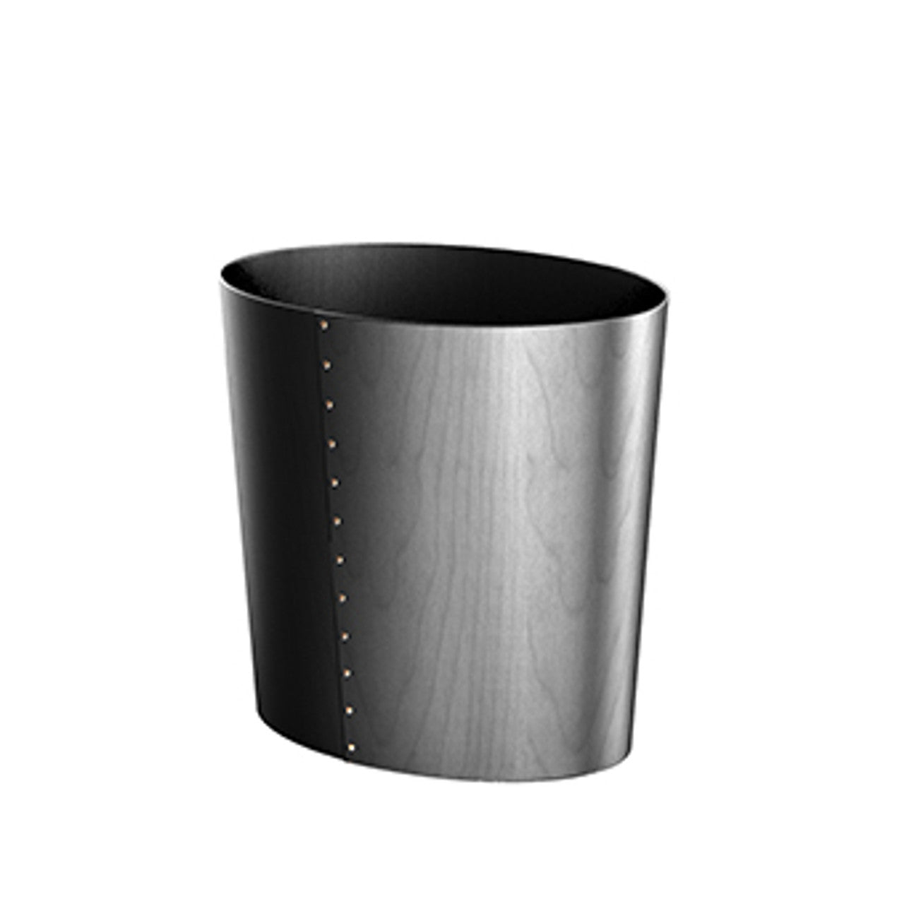 Shaker Small Black Luxury Waste Paper Bin