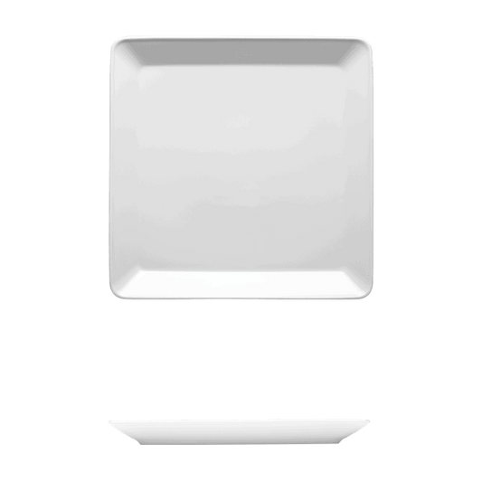 Square Plate Catalog Number: 051 0236 | Dimensions: 4 3/4 in (12 cm)