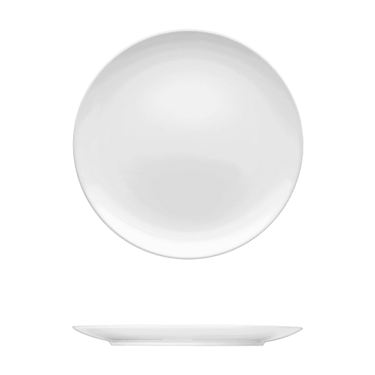 Round Plate | Catalog Number: 047 0020 | Dimensions: 9 1/2 in (24 cm)