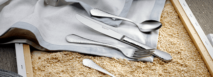 Corby Hall York Butter Knife | Solid Handle | Mirror Finish: C5066