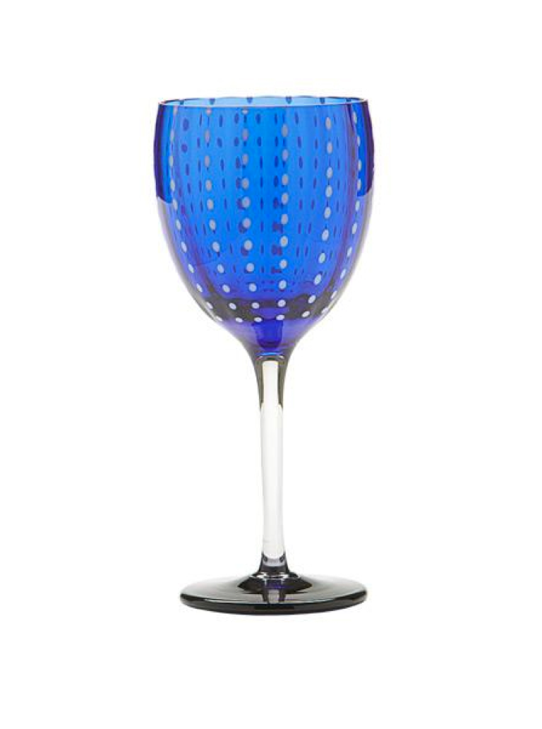 Zafferano America Perle Wine Goblet (Set of 2)