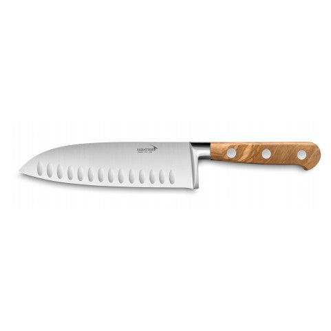 СОҒАН SABATIER DEG SANTOKU Пышағы 18 см зәйтүн ағашы