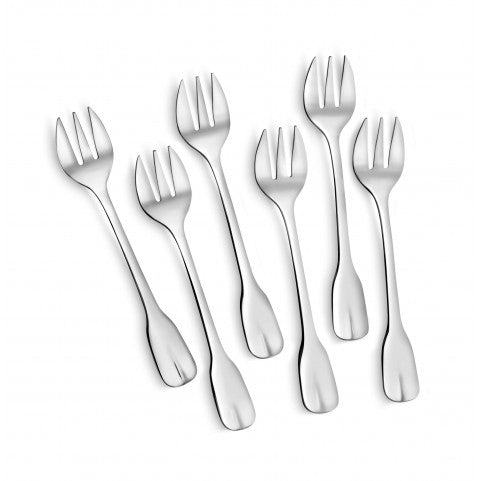 6 OYSTER FORKS